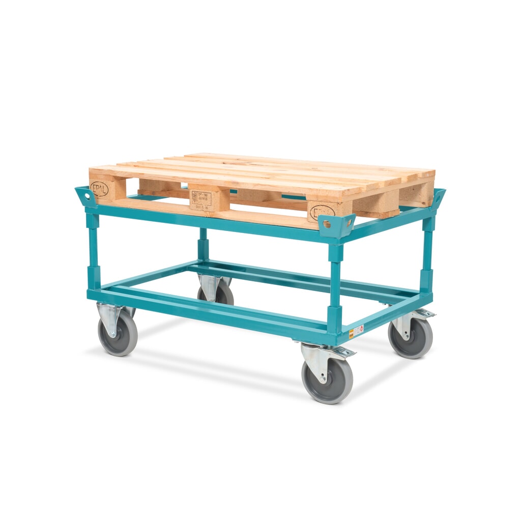 Zdjęcie produktu nr 4: Podwozie jezdne Ameise®, z narożnikami, wysokość załadunkowa 650 mm, ogumienie TPE