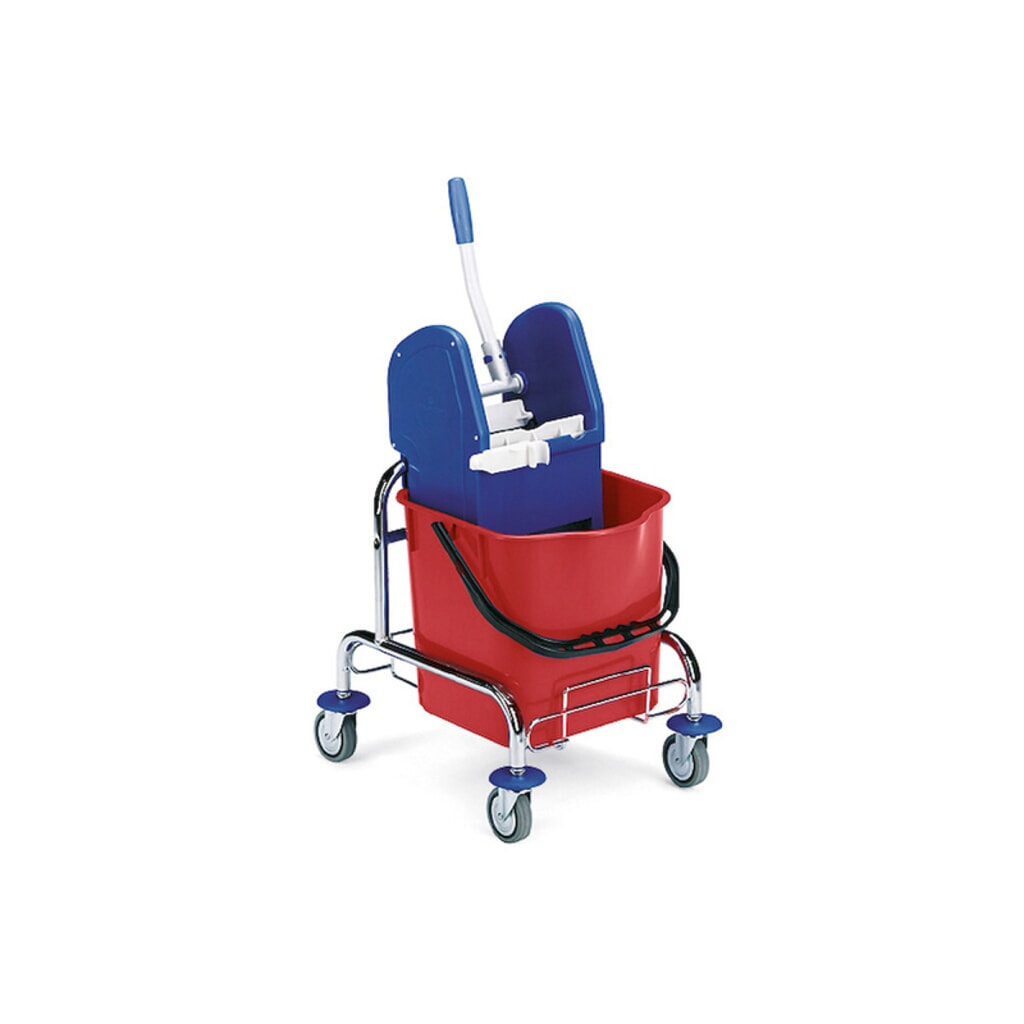 Pojedyncze wiadro Chrom I, 1 x 25 l, prasa do mopa Zdjęcie produktu: Pojedyncze wiadro Chrom I, 1 x 25 l, prasa do mopa