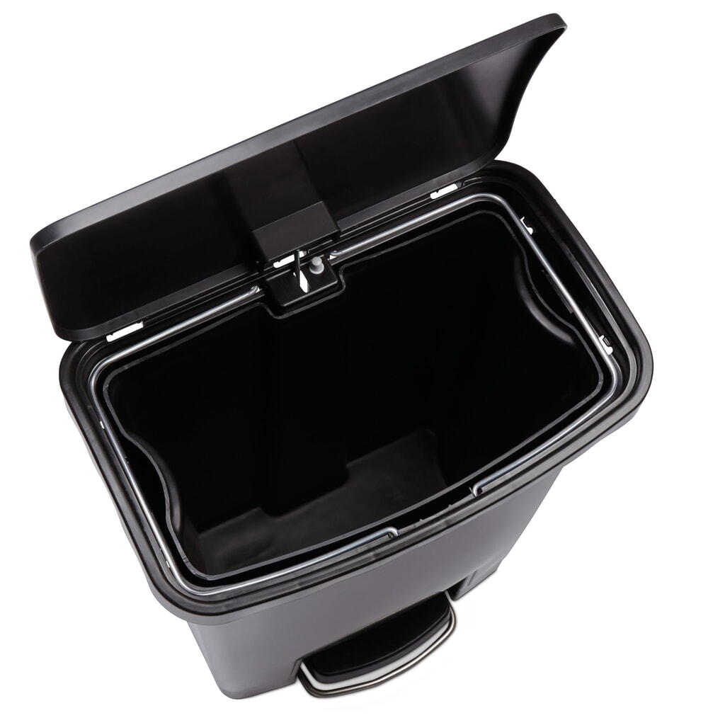 Zdjęcie produktu nr 2: Kosz na śmieci otwierany pedałem Rubbermaid® Profi, 68 l, beżowy