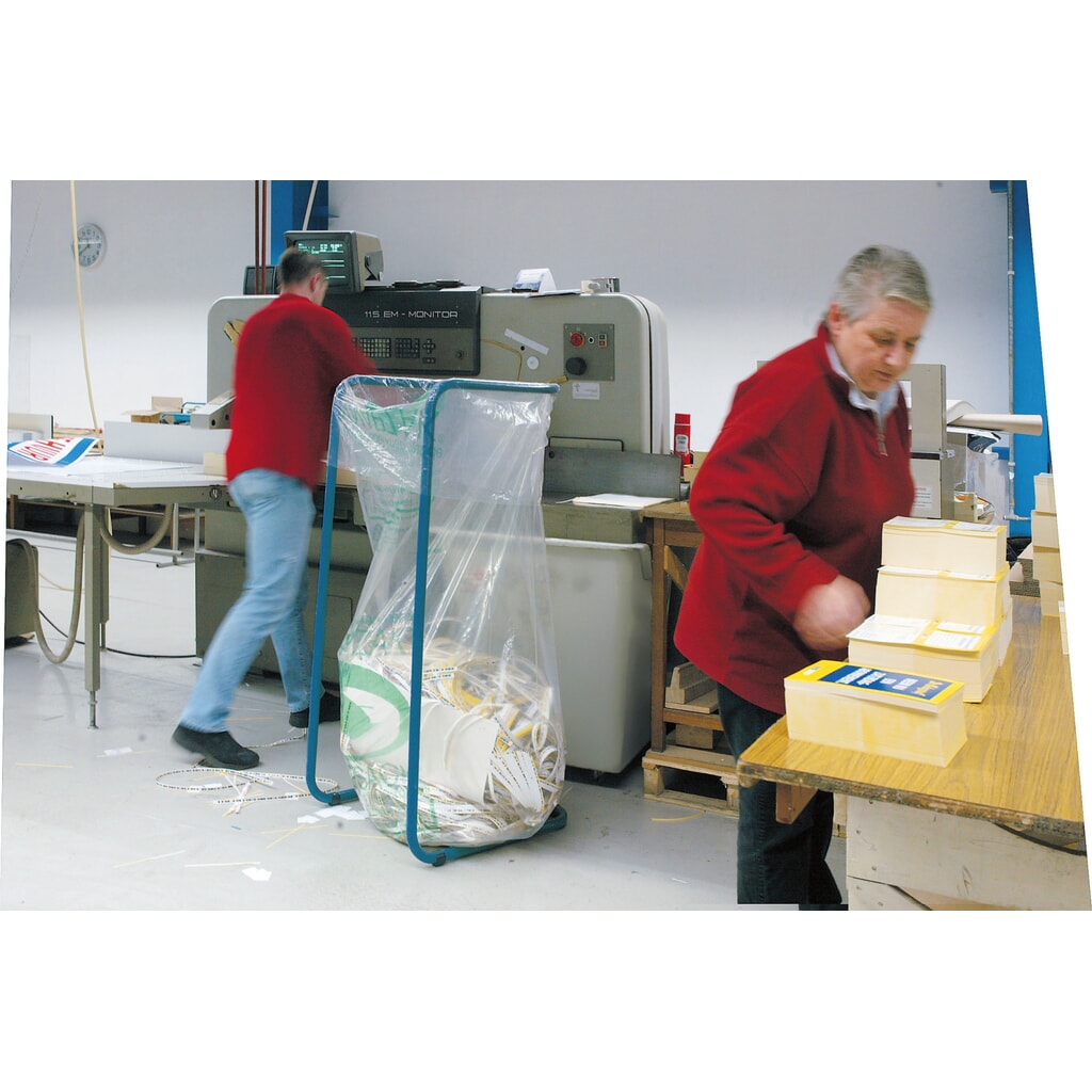 Pojemnik na surowce wtórne, 400 l, szary Zdjęcie produktu nr 3: Pojemnik na surowce wtórne, 400 l, szary