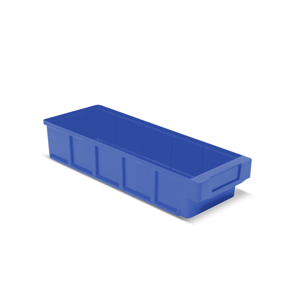Obraz produktu: Pojemniki regałowe z bez otworu czołowego, szer. × gł. 152 × 400 mm, niebieskie