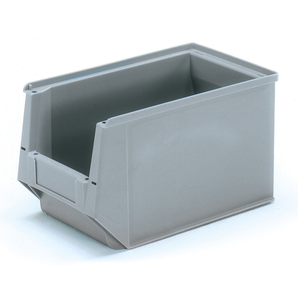 Pojemnik z otwartym frontem fetra®, wys. × szer. × gł. 200 × 210 × 350 mm Zdjęcie produktu: Pojemnik z otwartym frontem fetra®, wys. × szer. × gł. 200 × 210 × 350 mm