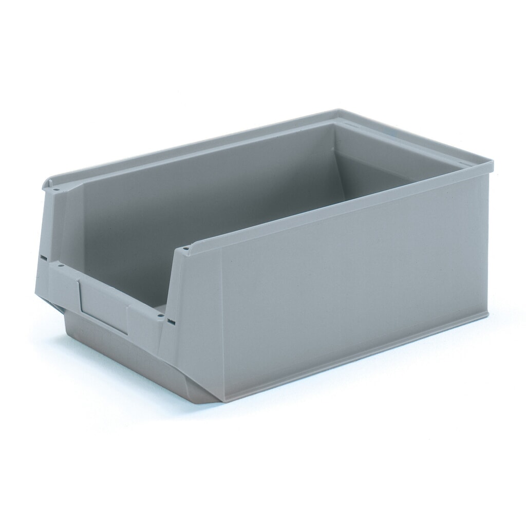 Pojemnik z otwartym frontem fetra®, wys. × szer. × gł. 200 × 310 × 500 mm Zdjęcie produktu: Pojemnik z otwartym frontem fetra®, wys. × szer. × gł. 200 × 310 × 500 mm