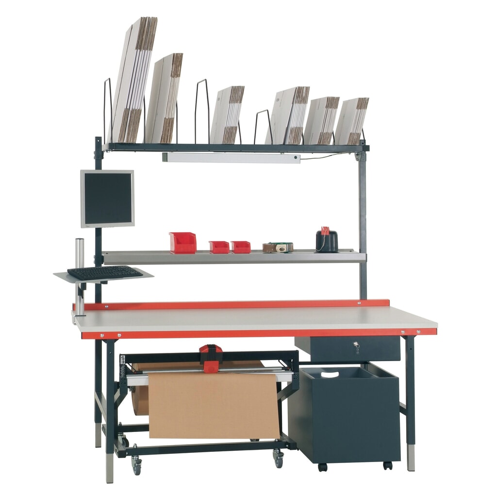 Pojemnik z wkładem z tworzywa sztucznego, mobilny, wys. x szer. x głęb. 525 x 500 x 650 mm, szary antracyt Zdjęcie produktu nr 3: Pojemnik z wkładem z tworzywa sztucznego, mobilny, wys. x szer. x głęb. 525 x 500 x 650 mm, szary antracyt