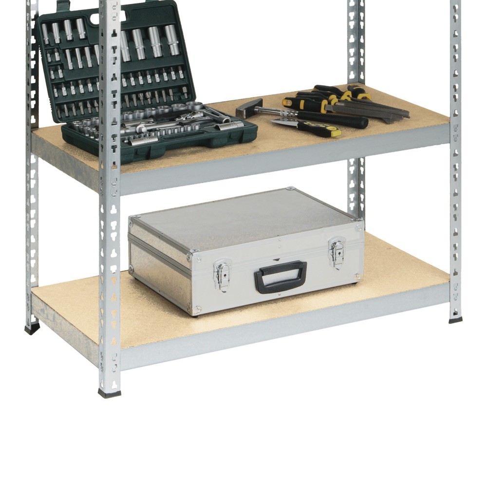 Obraz produktu: Półki do regału półkowego BASIC, obciążenie półki 175 kg, ocynkowane, szer. x gł. 920 x 460 mm
