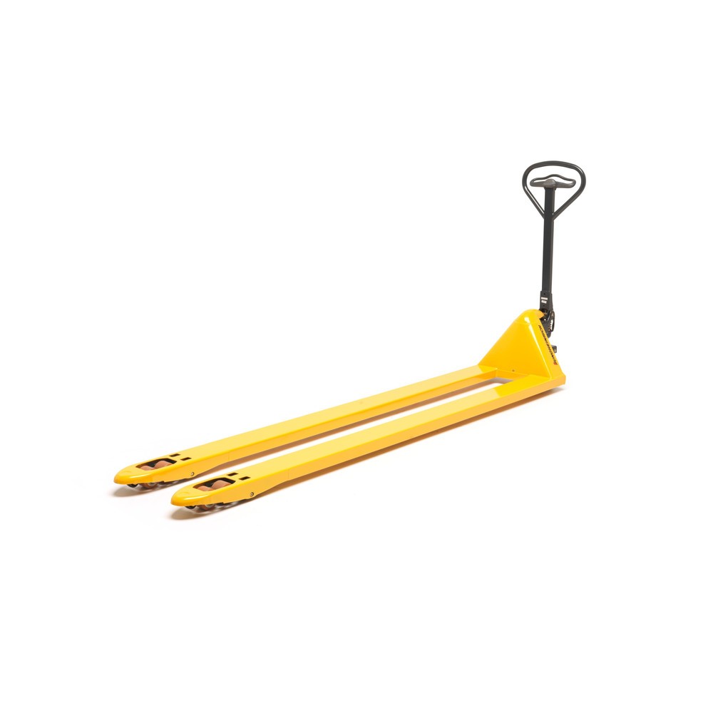Zdjęcie produktu nr 6: Ręczny wózek paletowy Jungheinrich AM 22 z funkcją szybkiego unoszenia, udźwig 1700 kg, długość wideł 1600 mm, pełna guma/poliuretan, rolki tandemowe