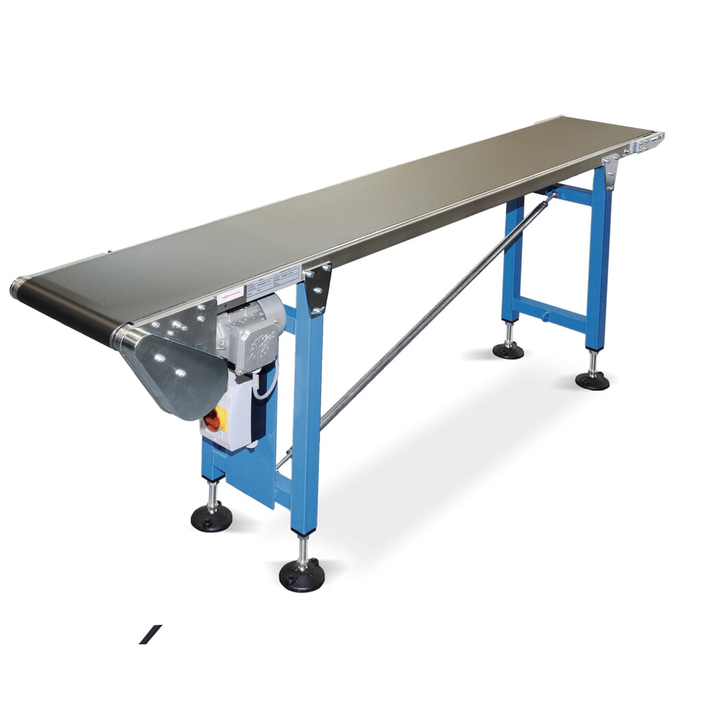 Zdjęcie produktu nr 1: Przenośnik taśmowy, maks. 15 kg/m, szerokość pasa 200 mm, długość 2,5 m