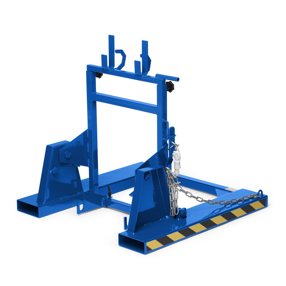 Zdjęcie produktu nr 1: Przyrząd do przekręcania kosza na odpady typu RMW, szer. x gł. x wys. 1000 x 1000 x 1080 mm, RAL 5010 błękitny gencjanowy