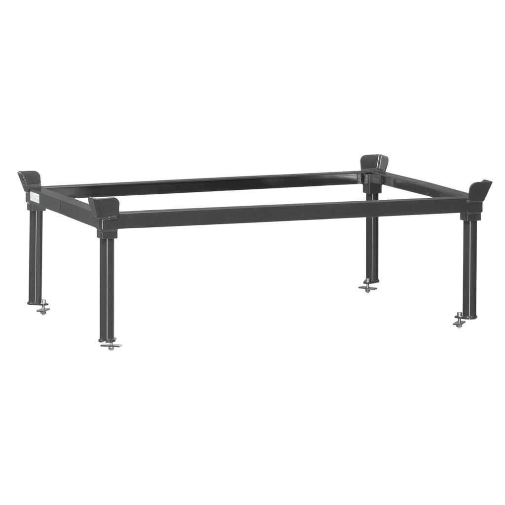 Zdjęcie produktu: Rama nakładana do podwozia paletowego fetra®, wys. x szer. x gł. 370 x 1210 x 810 mm, kolor antracytowy szary