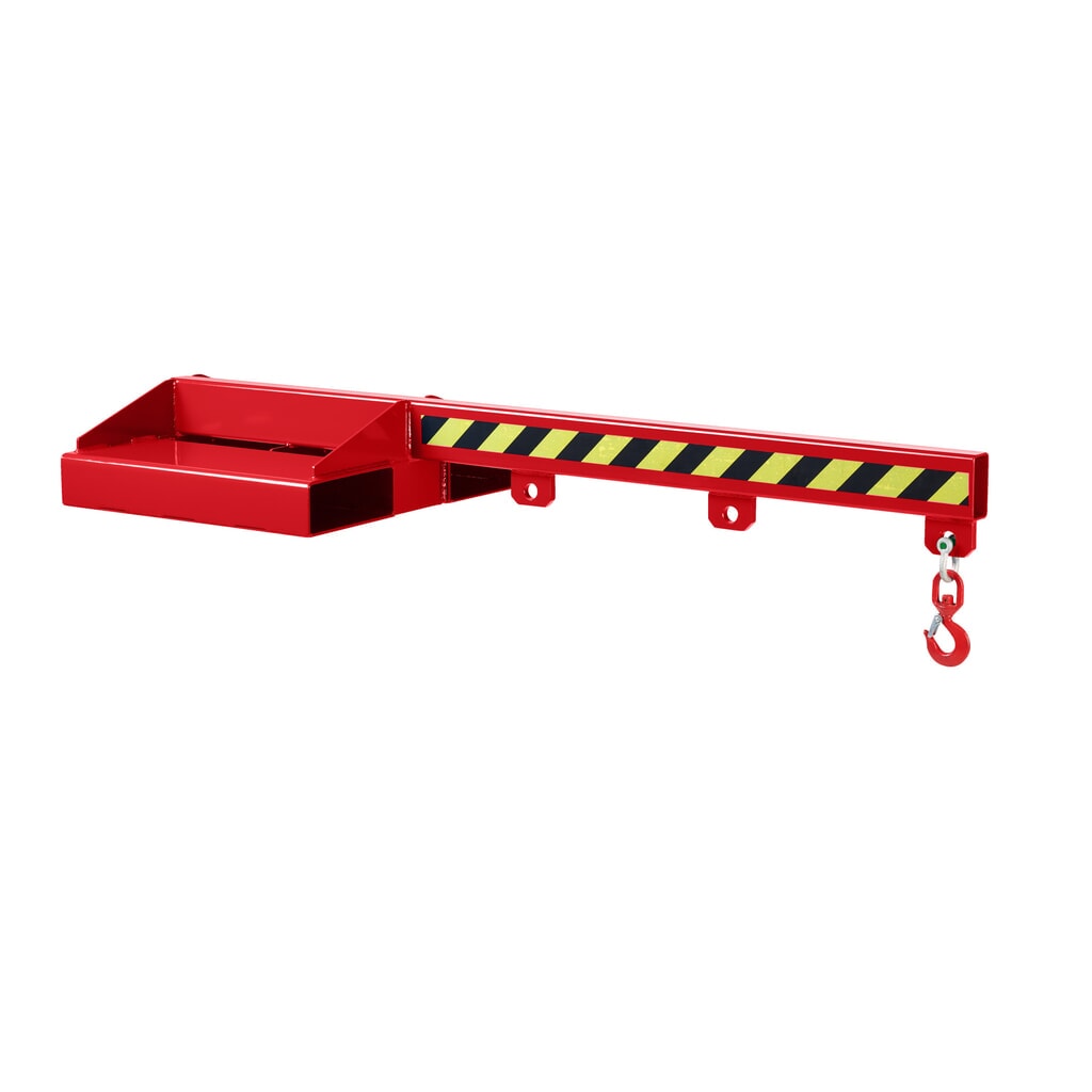 RR-Industrietechnik® ramię załadunkowe typu RLA, głębokość 1500 mm, udźwig 250–1000 kg, RAL 3000 ognistoczerwony Zdjęcie produktu nr 1: RR-Industrietechnik® ramię załadunkowe typu RLA, głębokość 1500 mm, udźwig 250–1000 kg, RAL 3000 ognistoczerwony