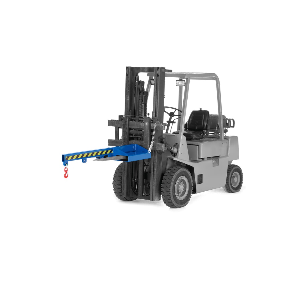 Zdjęcie produktu nr 2: RR-Industrietechnik® ramię załadunkowe typu RLA, głębokość 1500 mm, udźwig 550–2500 kg, RAL 5010 gencjanowy niebieski