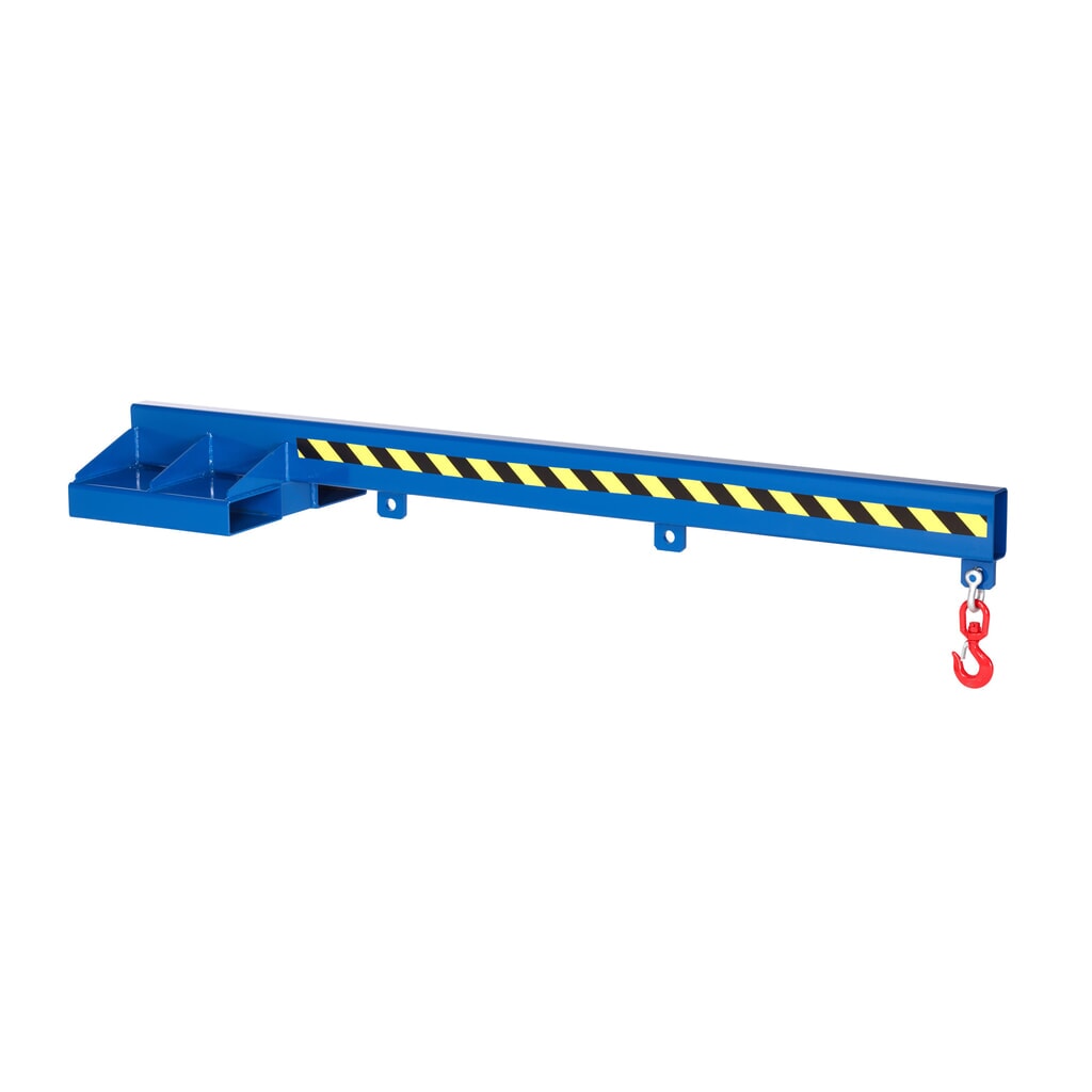 Zdjęcie produktu nr 1: RR-Industrietechnik® ramię załadunkowe typu RLA, głębokość 2400 mm, udźwig 250–2500 kg, RAL 5010 gencjanowy niebieski
