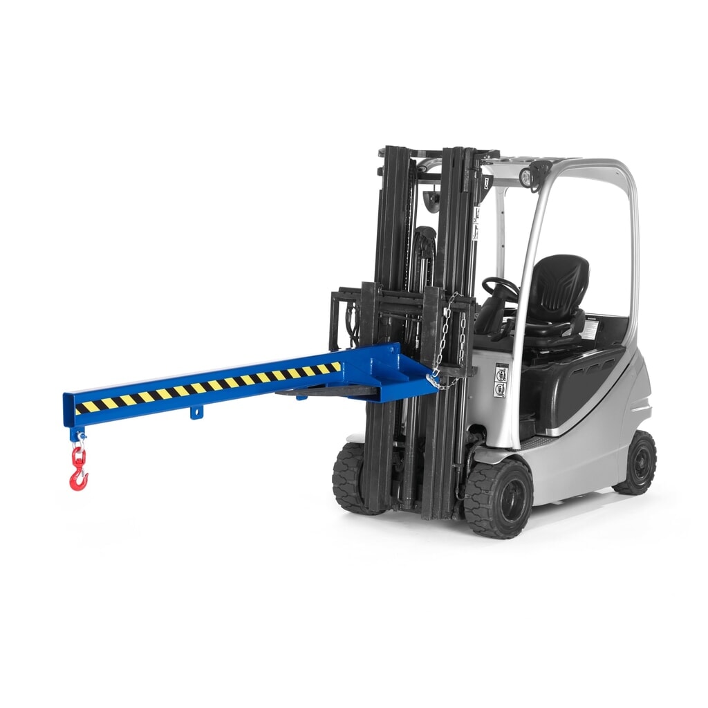 Zdjęcie produktu nr 2: RR-Industrietechnik® ramię załadunkowe typu RLA, głębokość 2400 mm, udźwig 250–2500 kg, RAL 5010 gencjanowy niebieski