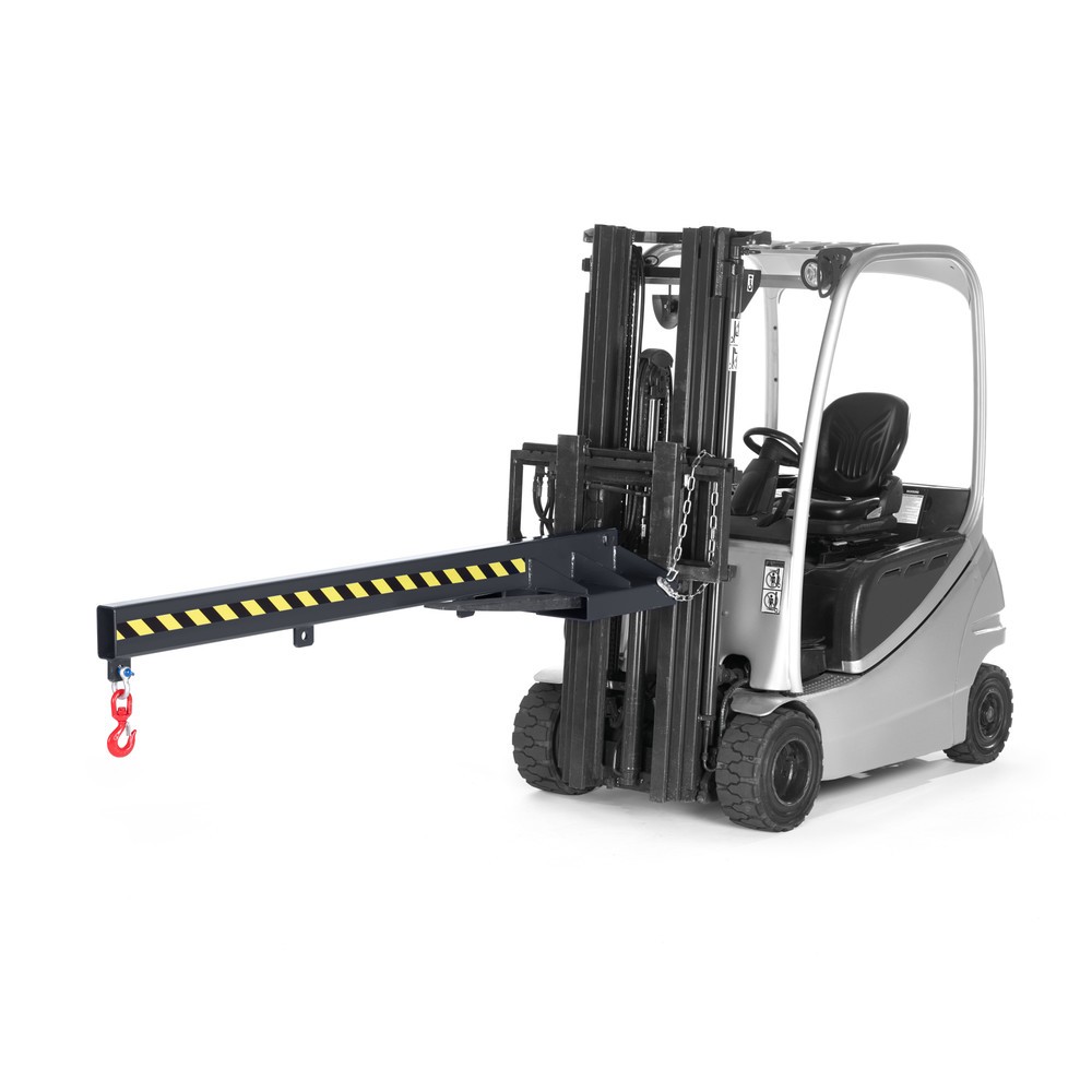 Zdjęcie produktu nr 2: Ramię ładunkowe typu RLA, głębokość 2400 mm, udźwig 250–2500 kg, RAL 7016 szary antracytowy