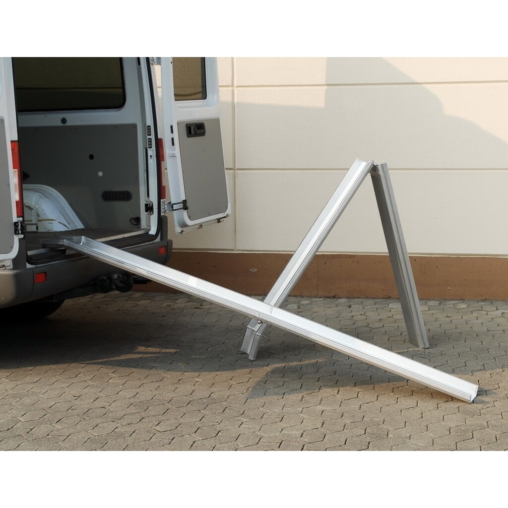 Zdjęcie produktu nr 1: Rampa rozładunkowa Altec ABS-F, składana, udźwig 350 kg, dł. x szer. 2500 x 235 mm