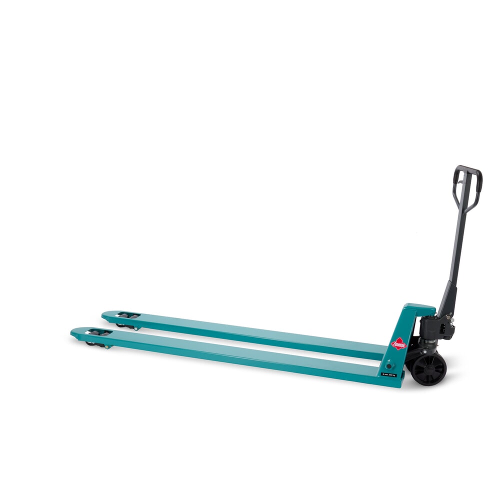 Zdjęcie produktu nr 6: Ręczny wózek paletowy Ameise® PTM 2.0, udźwig 2000 kg, długość wideł 2000 mm, poliuretan, podwójne rolki