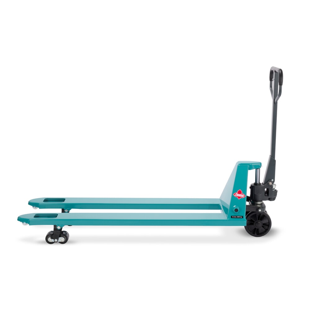 Zdjęcie produktu nr 8: Ręczny wózek paletowy Ameise® PTM 2.0, udźwig 2000 kg, długość wideł 1500 mm, poliuretan, podwójne rolki