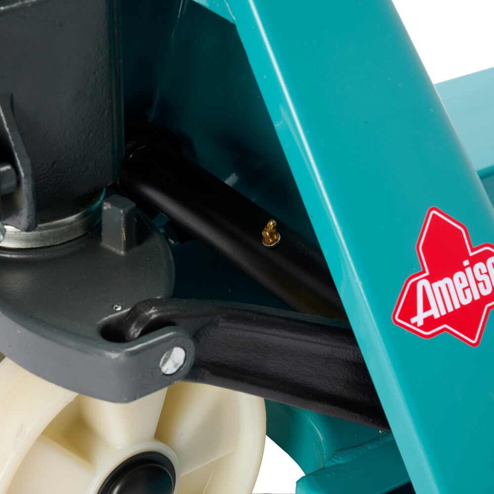 Zdjęcie produktu nr 12: Ręczny wózek paletowy Ameise® PTM 2.0, udźwig 2000 kg, długość wideł 1500 mm, nylon, podwójne rolki