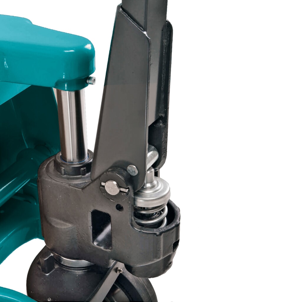 Zdjęcie produktu nr 8: Ręczny wózek paletowy Ameise® PTM 2.0 z funkcją szybkiego unoszenia, udźwig 2000 kg, długość wideł 1150 mm, pełna guma/poliuretan