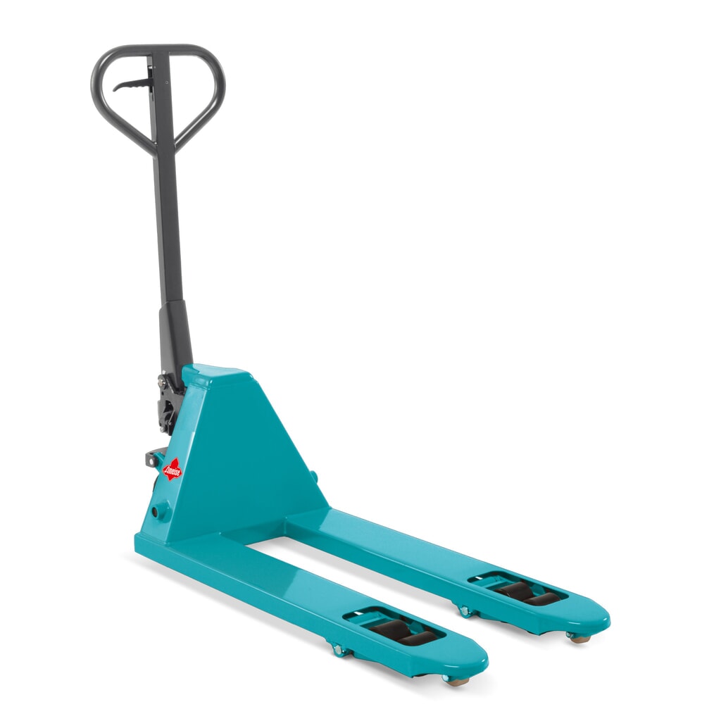 Ręczny wózek paletowy Ameise® PTM 2.0, udźwig 2000 kg, długość wideł 800 mm, pełna guma/poliuretan, podwójne rolki Zdjęcie produktu: Ręczny wózek paletowy Ameise® PTM 2.0, udźwig 2000 kg, długość wideł 800 mm, pełna guma/poliuretan, podwójne rolki