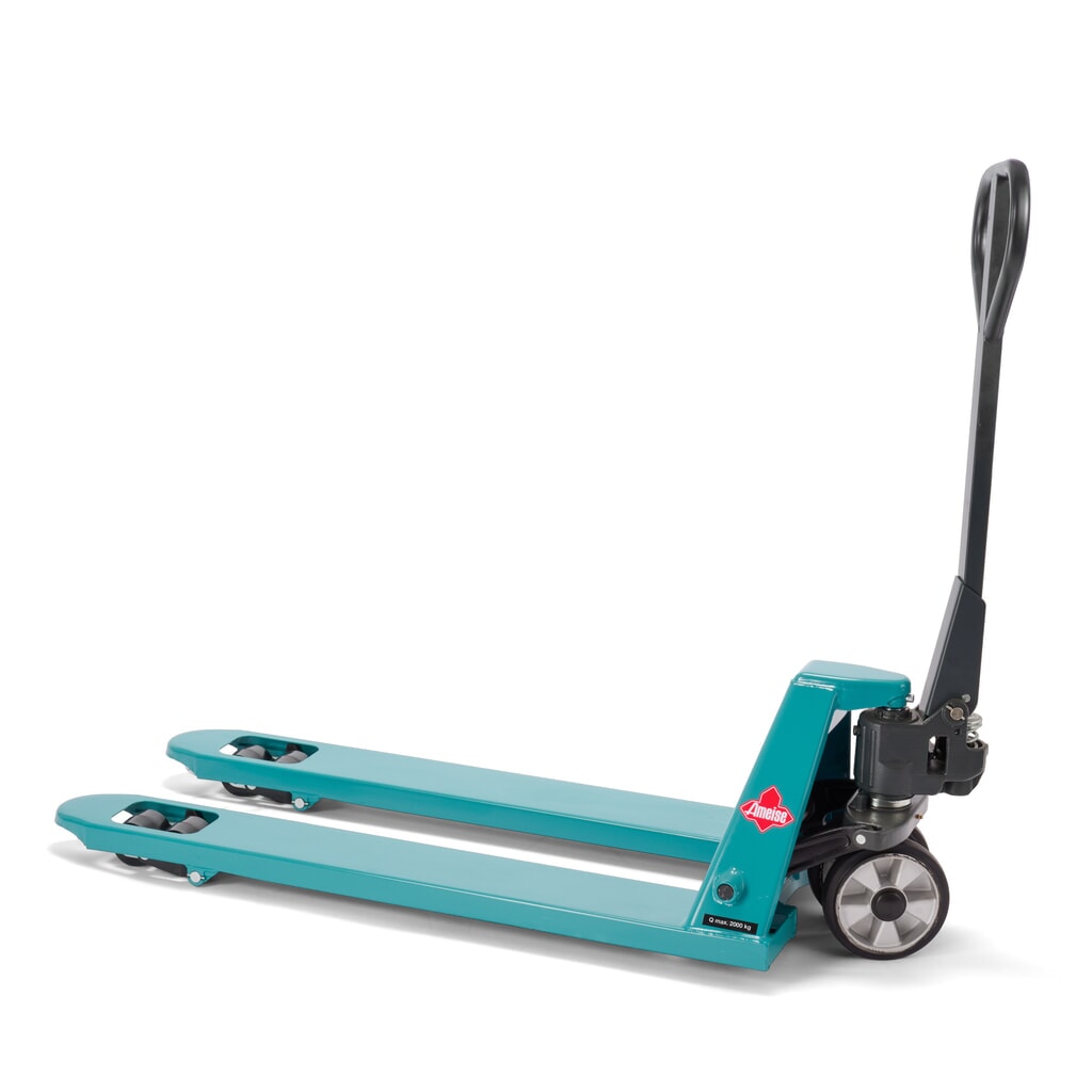 Ręczny wózek paletowy Ameise® PTM 2.0, udźwig 2000 kg, długość wideł 1150 mm, pełna guma/poliuretan, podwójne rolki Zdjęcie produktu nr 9: Ręczny wózek paletowy Ameise® PTM 2.0, udźwig 2000 kg, długość wideł 1150 mm, pełna guma/poliuretan, podwójne rolki