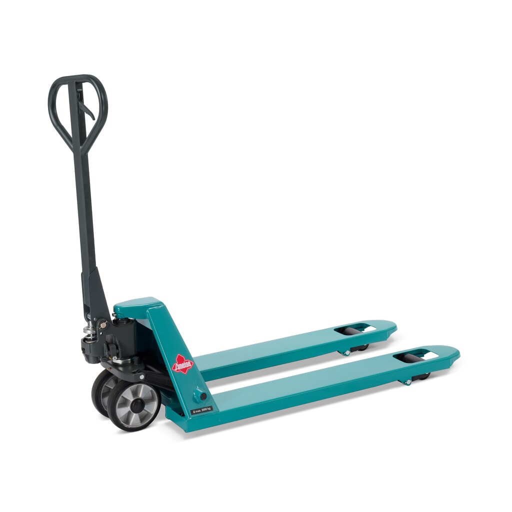 Zdjęcie produktu nr 12: Ręczny wózek paletowy Ameise® PTM 2.0, udźwig 2000 kg, długość wideł 1150 mm, pełna guma/poliuretan
