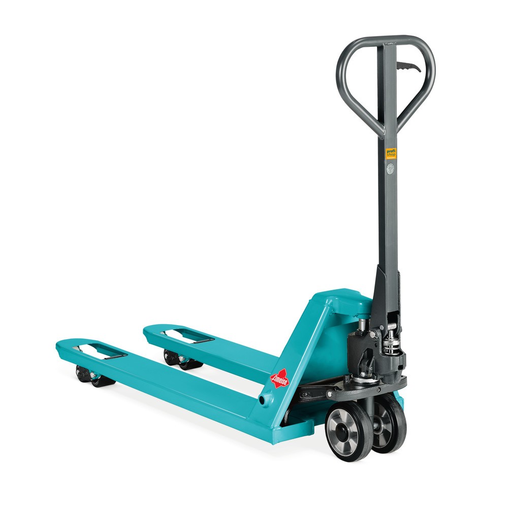 Obraz produktu: Ręczny wózek paletowy Ameise® PTM 2.0, udźwig 2000 kg, długość wideł 1150 mm, poliuretan