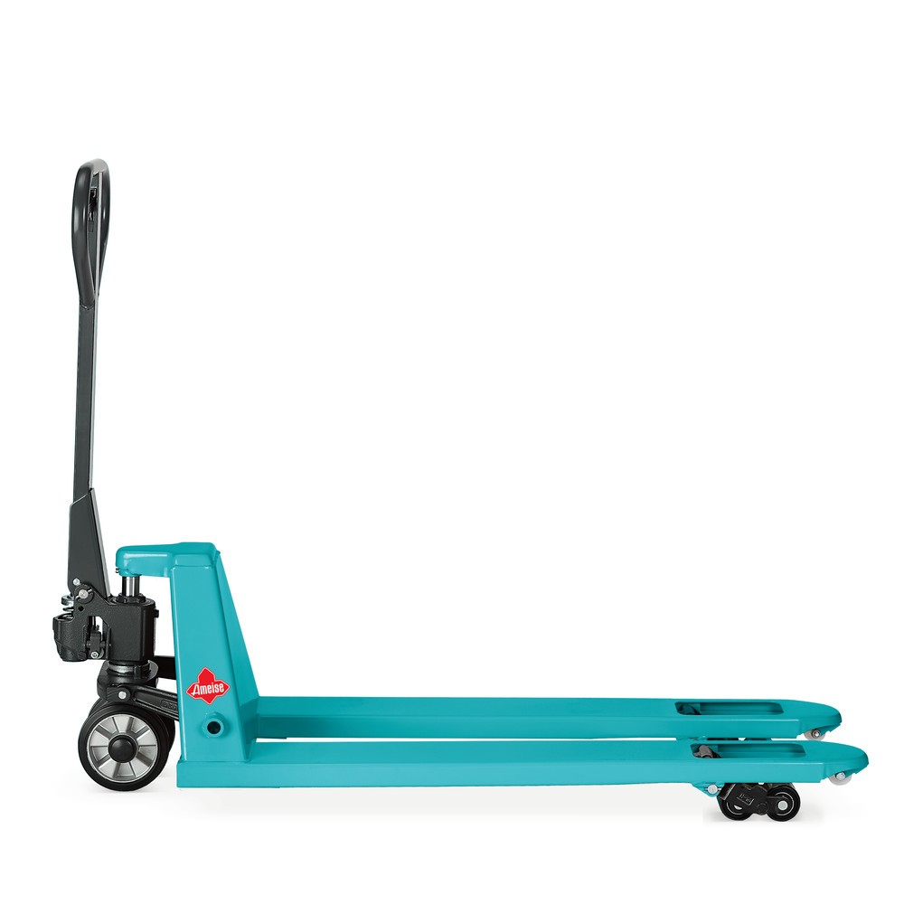 Zdjęcie produktu nr 8: Ręczny wózek paletowy Ameise® PTM 2.0, udźwig 2000 kg, długość wideł 1150 mm, poliuretan, podwójne rolki