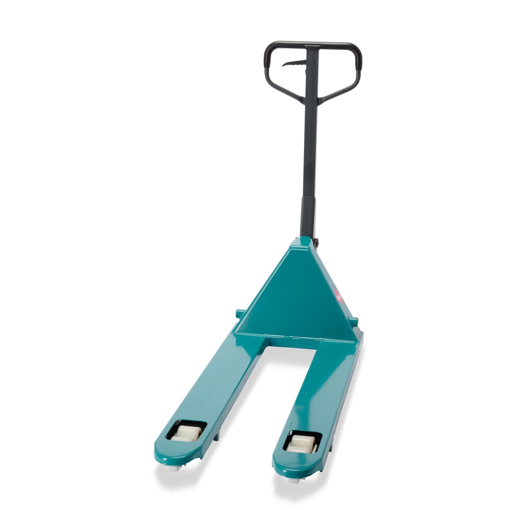 Zdjęcie produktu nr 5: Ręczny wózek paletowy Ameise® PTM 2.5, udźwig 2500 kg, długość wideł 1150 mm, nylon, podwójne rolki