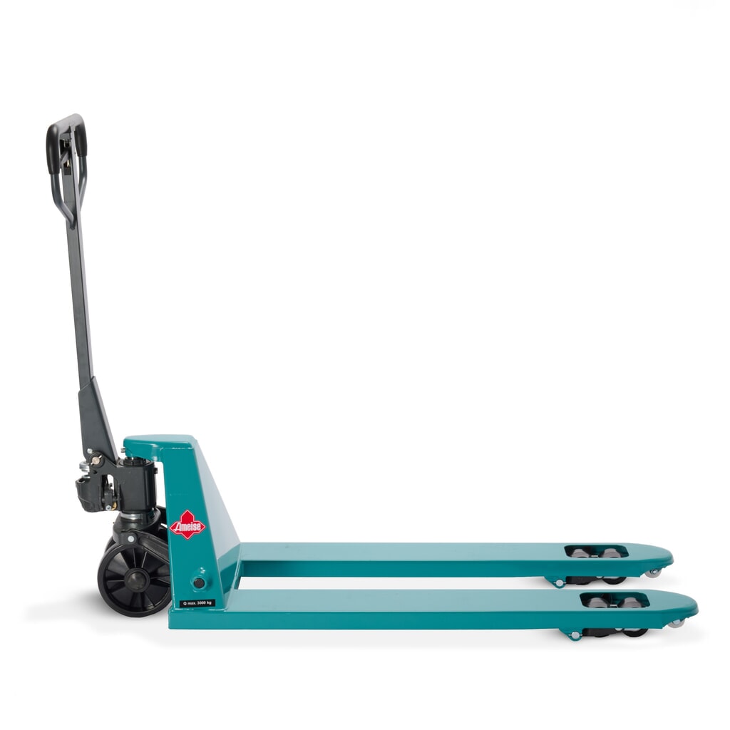 Ręczny wózek paletowy Ameise® PTM 3.0, udźwig 3000 kg, długość wideł 1150 mm, poliuretan, podwójne rolki Zdjęcie produktu nr 9: Ręczny wózek paletowy Ameise® PTM 3.0, udźwig 3000 kg, długość wideł 1150 mm, poliuretan, podwójne rolki