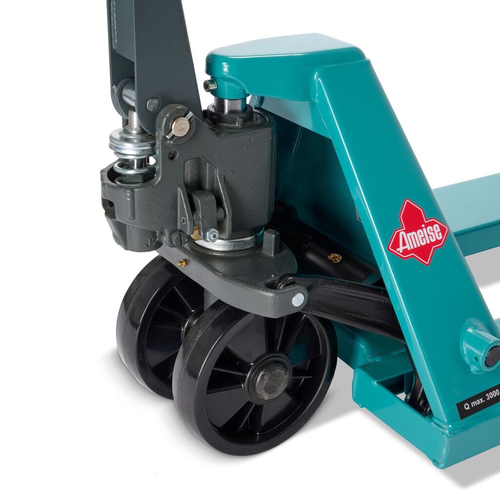 Ręczny wózek paletowy Ameise® PTM 3.0, udźwig 3000 kg, długość wideł 1150 mm, poliuretan, podwójne rolki Zdjęcie produktu nr 11: Ręczny wózek paletowy Ameise® PTM 3.0, udźwig 3000 kg, długość wideł 1150 mm, poliuretan, podwójne rolki