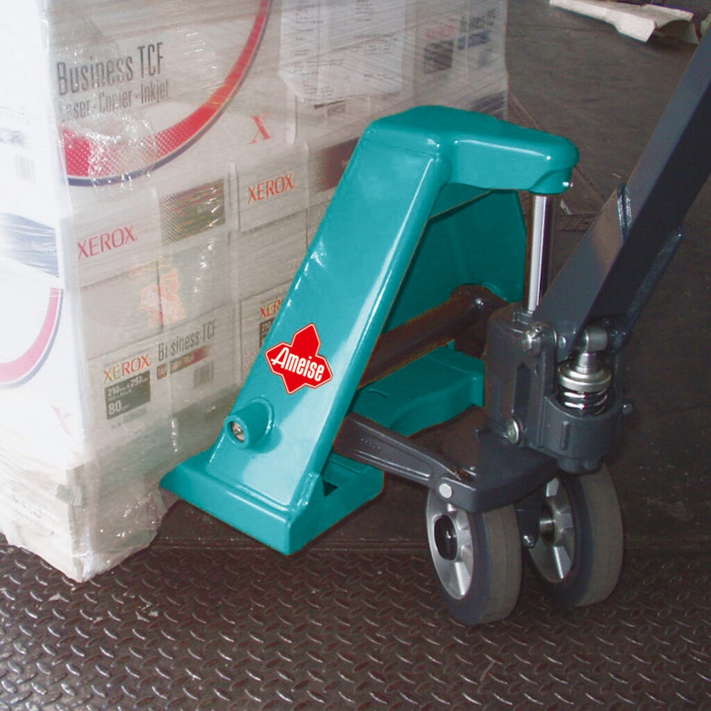 Ręczny wózek paletowy Ameise® PTM 2.0, udźwig 2000 kg, długość wideł 1150 mm, nylon Zdjęcie produktu nr 12: Ręczny wózek paletowy Ameise® PTM 2.0, udźwig 2000 kg, długość wideł 1150 mm, nylon