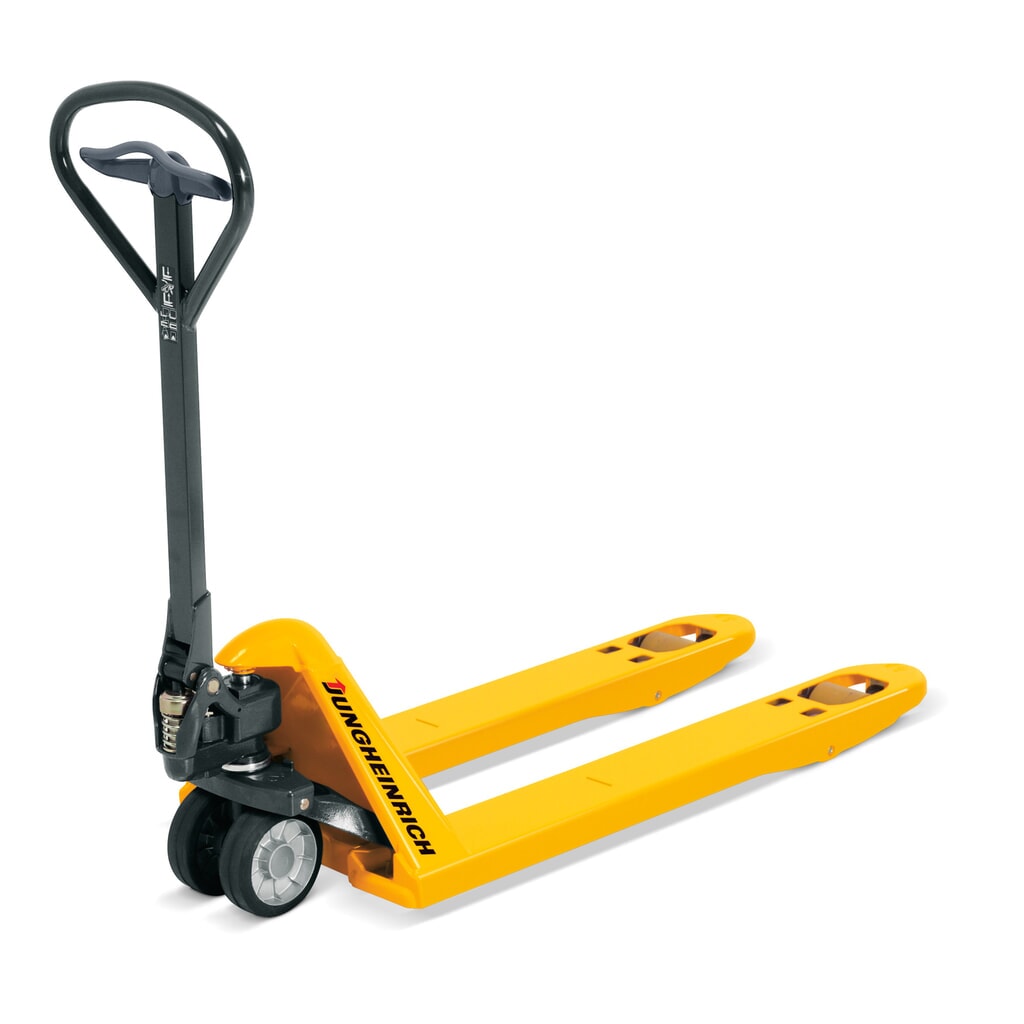 Zdjęcie produktu: Ręczny wózek paletowy Jungheinrich AM 22, udźwig 2200 kg, długość wideł 950 mm, nylon