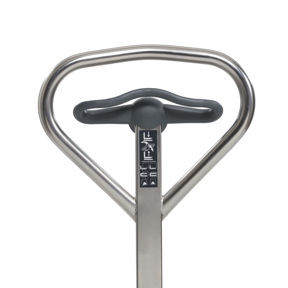 Zdjęcie produktu nr 4: Ręczny wózek paletowy ze stali szlachetnej Jungheinrich AM I20, udźwig 2000 kg, długość wideł 1220 mm, nylon