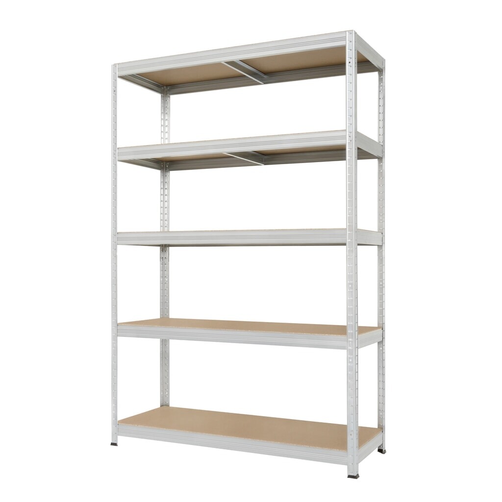 Regał półkowy Steinbock® typ M+, obciążenie półki 150 kg, wys. x szer. x gł. 1800 x 1200 x 600 mm Zdjęcie produktu: Regał półkowy Steinbock® typ M+, obciążenie półki 150 kg, wys. x szer. x gł. 1800 x 1200 x 600 mm