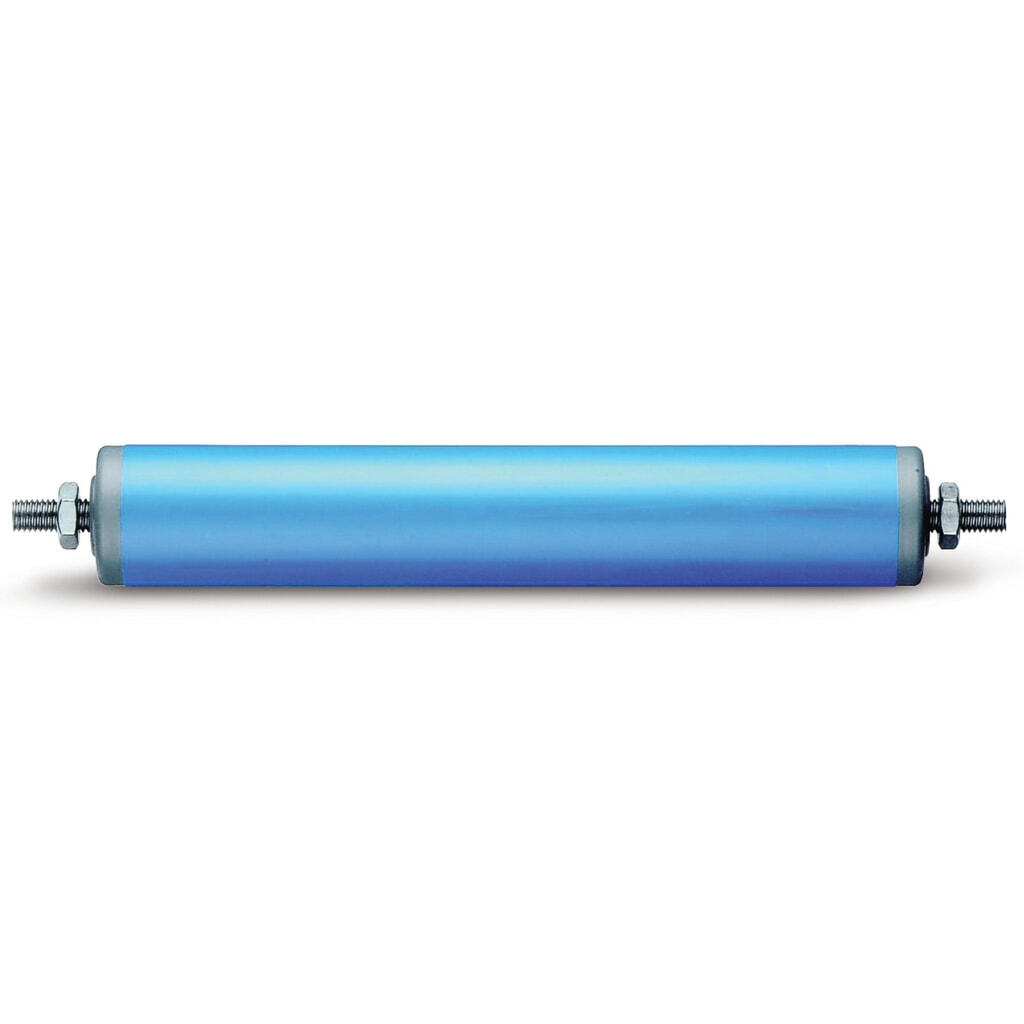 BS ROLLEN rolka nośna do przenośników rolkowych, tworzywo sztuczne, oś sprężynowa, Ø 50 mm, długość 200 mm, udźwig 100 kg Zdjęcie produktu: BS ROLLEN rolka nośna do przenośników rolkowych, tworzywo sztuczne, oś sprężynowa, Ø 50 mm, długość 200 mm, udźwig 100 kg