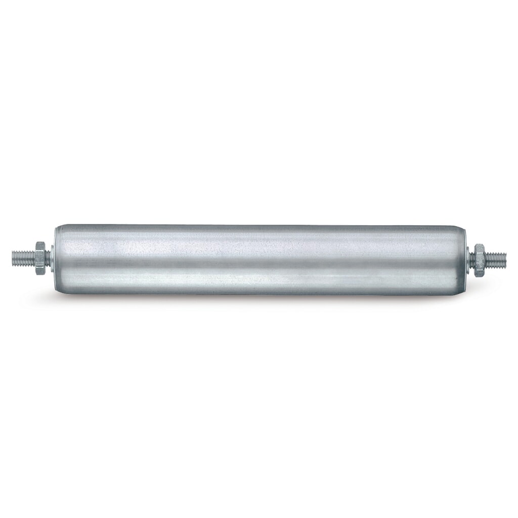 BS ROLLEN rolka nośna do przenośników rolkowych, stal, gwint zewnętrzny, Ø 60 mm, długość 600 mm, udźwig 240 kg Zdjęcie produktu nr 1: BS ROLLEN rolka nośna do przenośników rolkowych, stal, gwint zewnętrzny, Ø 60 mm, długość 600 mm, udźwig 240 kg