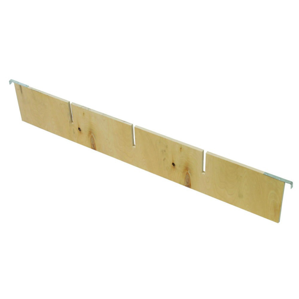 Zdjęcie produktu nr 1: Drewniany przegroda wzdłużna 3 młyny ddł. × szer. × wys.. 1160 x 12 x 190 mm