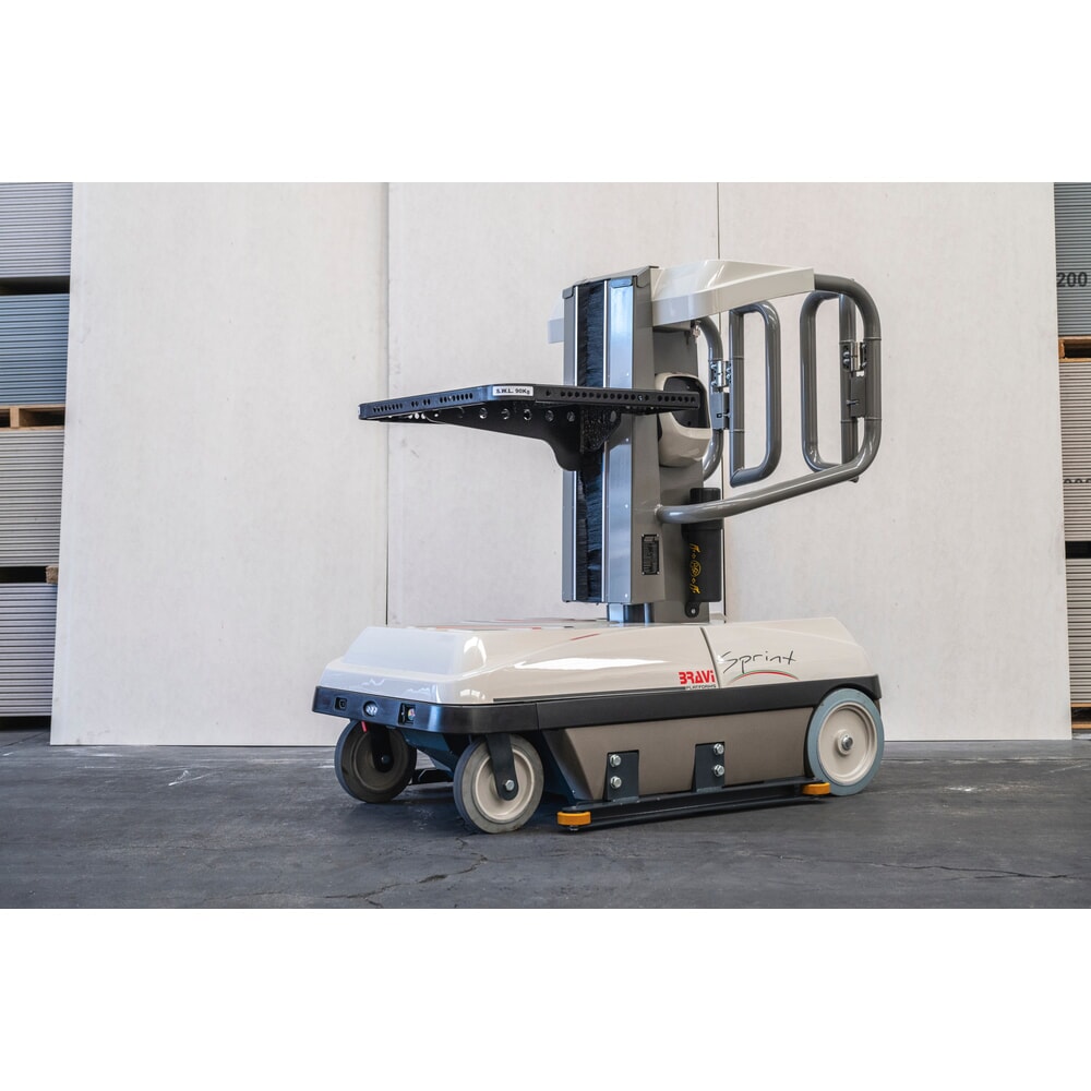 Zdjęcie produktu nr 2: Boczne rolki prowadzące do windy osobowej do kompletowania Bravi® Platforms Sprint, długość 1050 mm