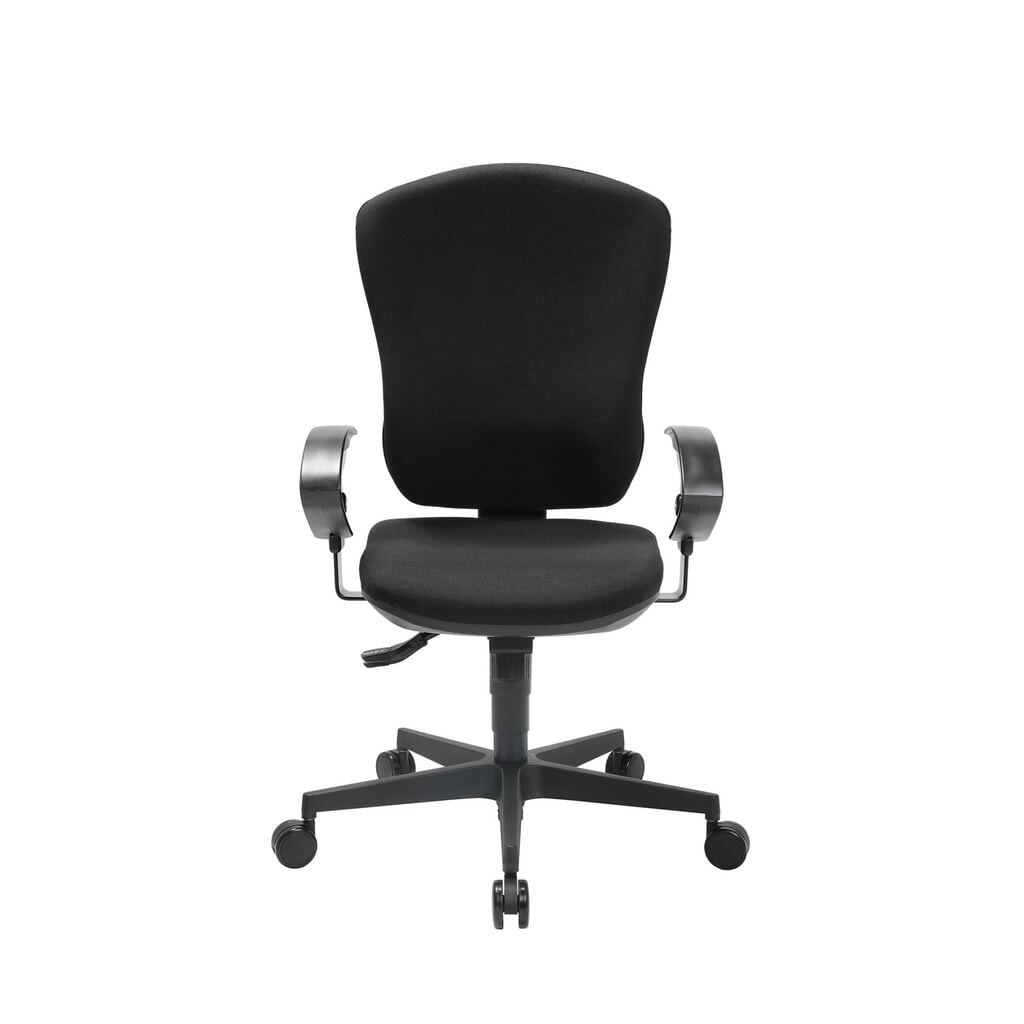 Zdjęcie produktu nr 1: Krzesło biurowe z dyskiem międzykręgowym SITWELL STEIFENSAND Flash, mechanizm synchroniczny, oparcie z tkaniny, udźwig 110 kg