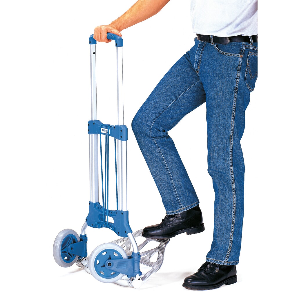 Składany aluminiowy wózek transportowy fetra®, udźwig 125 kg, szufla szer. x gł. 480 x 320 mm Zdjęcie produktu nr 4: Składany aluminiowy wózek transportowy fetra®, udźwig 125 kg, szufla szer. x gł. 480 x 320 mm