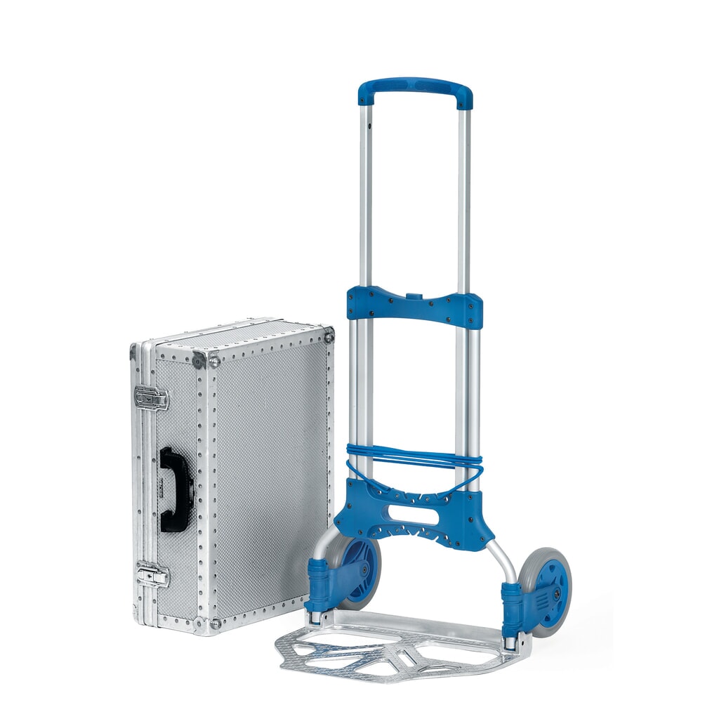 Składany aluminiowy wózek transportowy fetra®, udźwig 125 kg, szufla szer. x gł. 480 x 320 mm Zdjęcie produktu nr 6: Składany aluminiowy wózek transportowy fetra®, udźwig 125 kg, szufla szer. x gł. 480 x 320 mm