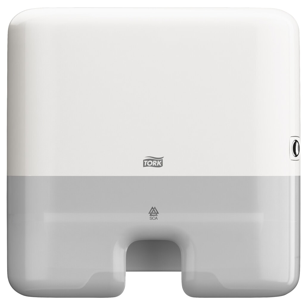 Składany dozownik ręczników Tork® H2 Mini Zdjęcie produktu: Składany dozownik ręczników Tork® H2 Mini