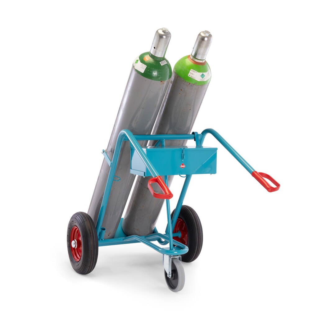 Skrzynka narzędziowa do wózka na 2 butle stalowe Ameise®, pusta, zamykana pokrywa, wys. x szer. x gł. 155 x 460 x 210 mm Zdjęcie produktu nr 5: Skrzynka narzędziowa do wózka na 2 butle stalowe Ameise®, pusta, zamykana pokrywa, wys. x szer. x gł. 155 x 460 x 210 mm