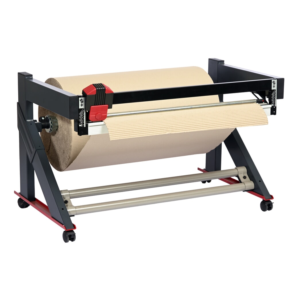 Rocholz podblatowy stojak do cięcia Stabil, wersja mobilna, maks. ciężar rolki 200 kg, szerokość cięcia 1 600 mm Zdjęcie produktu nr 3: Rocholz podblatowy stojak do cięcia Stabil, wersja mobilna, maks. ciężar rolki 200 kg, szerokość cięcia 1 600 mm