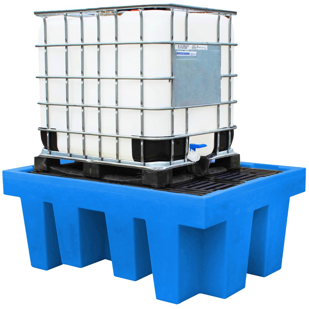 Zdjęcie produktu nr 4: Steinbock® Stacja IBC z polietylenu, z rusztem kratowym, na 1 KTC/IBC