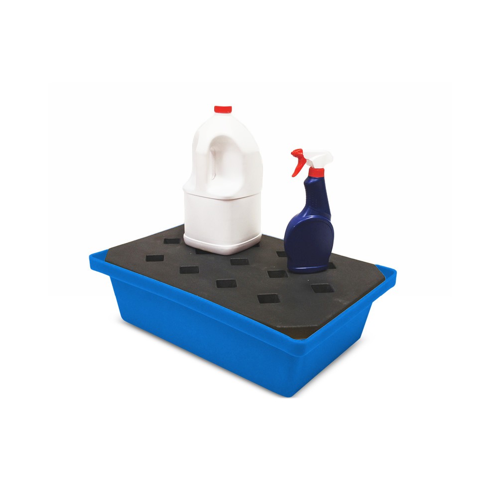 Zdjęcie produktu nr 4: Steinbock® Wanna do małych pojemników, z PE, wraz z kratą PE, pojemność 22 l