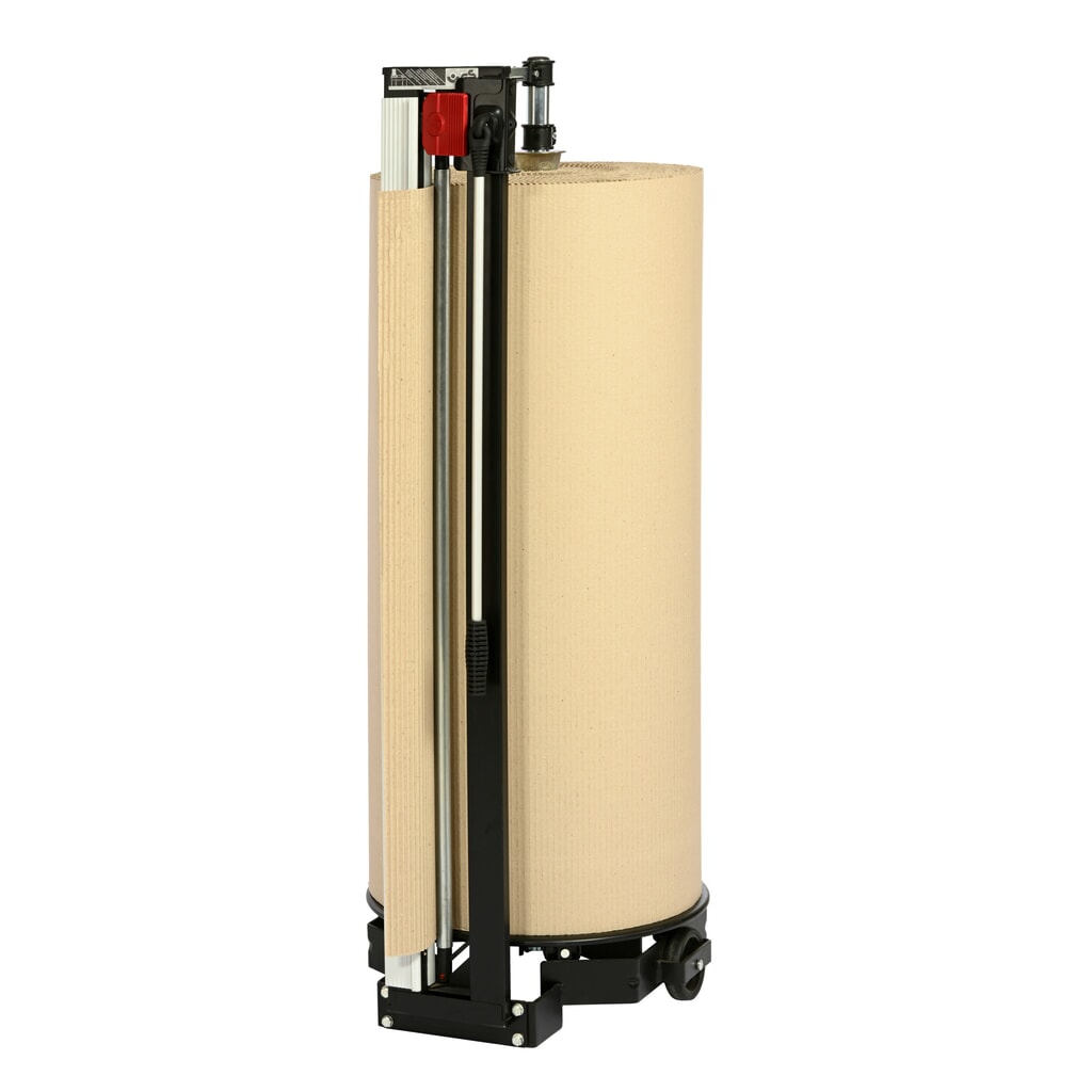 Rocholz pionowy stojak do cięcia, do ciężkich rolek, maks. ciężar rolki 200 kg, maks. średnica rolki 700 mm, szerokość cięcia 1250 mm Zdjęcie produktu nr 3: Rocholz pionowy stojak do cięcia, do ciężkich rolek, maks. ciężar rolki 200 kg, maks. średnica rolki 700 mm, szerokość cięcia 1250 mm