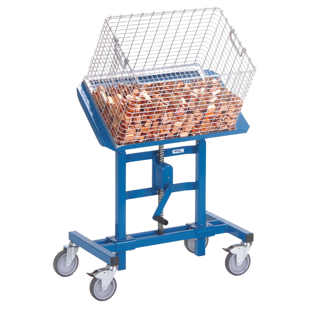 Zdjęcie produktu nr 2: Stojak na materiały fetra®, z gwintem zębatki, wysokość 685–1025 mm