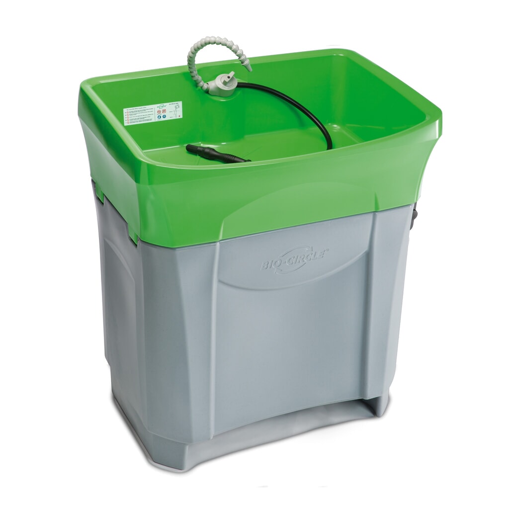 Zdjęcie produktu: Stół czyszczący BIO-CIRCLE maxi, wys. x szer. x gł. 1090 x 980 x 980 mm
